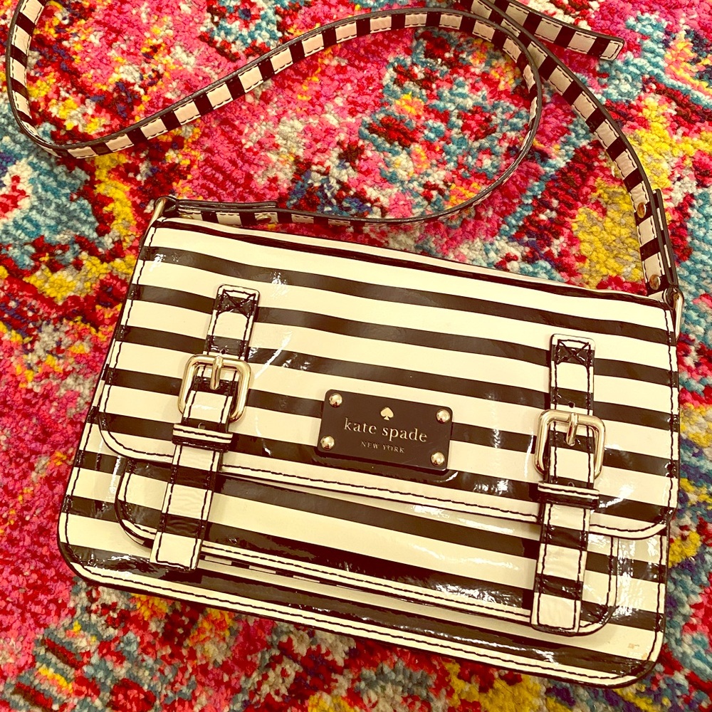 Kate Spade Striped Cross Body